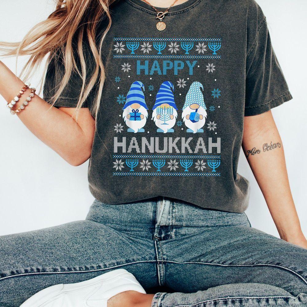 Retro Hanukkah 4 Vuitino Shirt